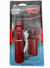 Load image into Gallery viewer, Red Rhinestone Lipstick Stun and Pepper Combo
